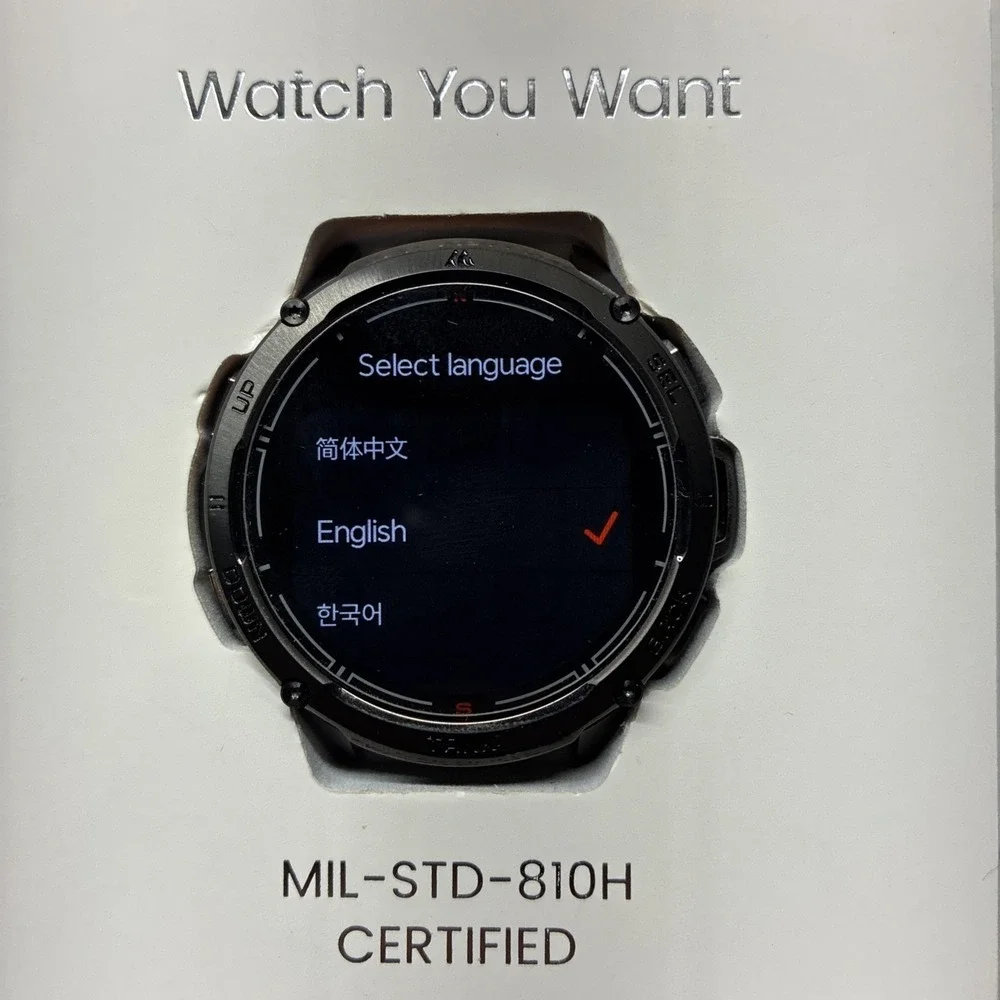 Kospet TANK T3 Ultra Rugged Smart Watch Black Silver 170+ Sports BT Calls Water…